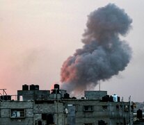 Bombardeo israelí en Rafah, en el sur de la Franja de Gaza. (Fuente: AFP) (Fuente: AFP) (Fuente: AFP)