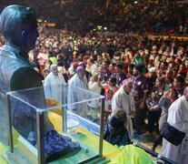 La misa se celebró en el Luna Park (Fuente: NA) (Fuente: NA) (Fuente: NA)