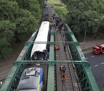 El accidente ferroviario reabrió el debate sobre la privatización de los ramales (Fuente: AFP) (Fuente: AFP) (Fuente: AFP)