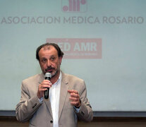 Dardo Doratto, titular de la Asociación Médica de Rosario.