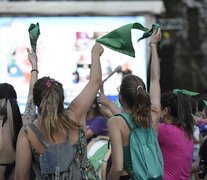 El aborto legal, seguro y gratuito, uno de los derechos a defender. (Fuente: Andres Macera) (Fuente: Andres Macera) (Fuente: Andres Macera)