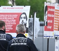 Policías de Mannheim se hacen presentes en el lugar del atentado. (Fuente: AFP) (Fuente: AFP) (Fuente: AFP)