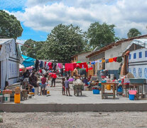 Campamento para desplazados en Puerto Príncipe, Haití. (Fuente: Europapress) (Fuente: Europapress) (Fuente: Europapress)