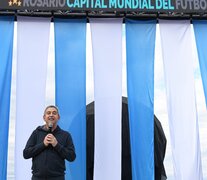 Intendente Javkin en la inauguración.