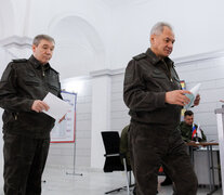 Gerasimov y Shoigu , buscados por La Haya. (Fuente: AFP) (Fuente: AFP) (Fuente: AFP)