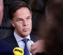 El flamante secretario general de la OTAN, el neerlandés Mark Rutte (Fuente: AFP) (Fuente: AFP) (Fuente: AFP)