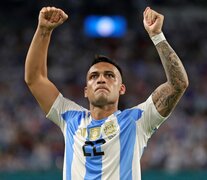 Lautaro Martínez, goleador de la Selección en la Copa América (Fuente: AFP) (Fuente: AFP) (Fuente: AFP)