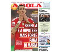 Tapa del diario de Portugal.