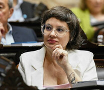 La diputada de UxP, Gisela Marziotta.