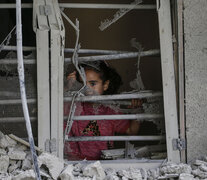 Devastación en un campo de refugiados palestinos en Gaza. (Fuente: EFE) (Fuente: EFE) (Fuente: EFE)