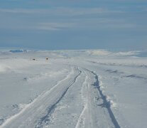 La NASA difundió una imagen de Santa Cruz tapada de nieve. (Imagen: Secretaría de Comunicación Pública y Medios de Santa Cruz)