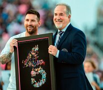 La distinción para Messi, el jugador con más trofeos en la historia del fútbol (Fuente: @InterMiamiCF) (Fuente: @InterMiamiCF) (Fuente: @InterMiamiCF)