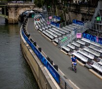 El rio Sena escenario de la ceremonia inaugural de París 2024.  (Fuente: EFE) (Fuente: EFE) (Fuente: EFE)