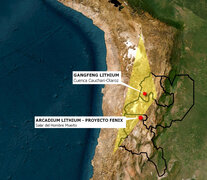 Las dos proveedoras de Tesla en el país, Ganfeng Lithium en la cuenca jujeña y Arcadium en Catamarca. (Fuente: Analía Brizuela) (Fuente: Analía Brizuela) (Fuente: Analía Brizuela)