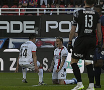  Ramírez celebra su gol.