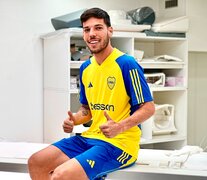 Agustín Martegani ya se hizo la revisión médica y está a disposición del DT Martínez (Fuente: Prensa Boca) (Fuente: Prensa Boca) (Fuente: Prensa Boca)