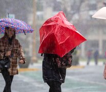 Alerta naranja y amarilla en cinco distritos del país (Fuente: NA) (Fuente: NA) (Fuente: NA)