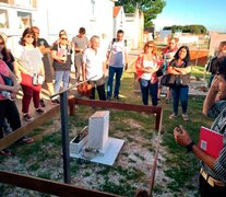 El sitio de la Memoria, ubicado en el cementerio de Lavalle, donde se encontraron los restos de Azucena Villaflor.