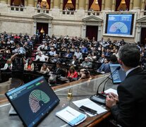 Este miércoles, la Cámara baja rechazó el DNU con 156 votos a favor, 52 en contra y 6 abstenciones. Imagen: Diputados.