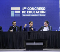 La apertura del Primer Congreso de Educación, en San Martín.