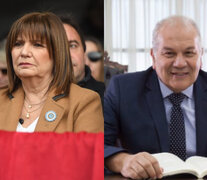 Patricia Bullrich y Daniel Martínez, en el ojo de la tormenta.