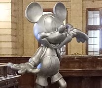 Mickey en el CCK (Fuente: Redes sociales) (Fuente: Redes sociales) (Fuente: Redes sociales)