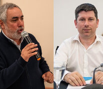 Miguel Fernández y Pablo Domenichini, candidatos a conducir el radicalismo provincial.  (Fuente: Imagen web) (Fuente: Imagen web) (Fuente: Imagen web)