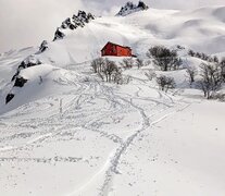 Los detalles de cómo fue la avalancha en el Cerro López de Bariloche (Fuente: Redes sociales) (Fuente: Redes sociales) (Fuente: Redes sociales)