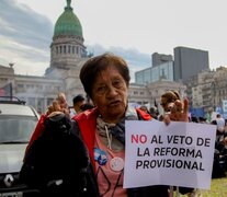 Diputados avaló el veto de Milei al aumento jubilatorio (Fuente: NA) (Fuente: NA) (Fuente: NA)