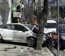 Una postal que da cuenta de las consecuencias del terrible choque (Fuente: Redes sociales) (Fuente: Redes sociales) (Fuente: Redes sociales)