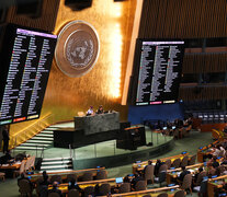 La Asamblea de la ONU votó poner fin a la ocupación de Palestina. (Fuente: AFP) (Fuente: AFP) (Fuente: AFP)