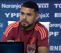 Paulo Díaz en conferencia de prensa. (Fuente: Capturas de video) (Fuente: Capturas de video) (Fuente: Capturas de video)