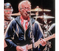 Clapton abrió el show con una sorpresa: el clásico de Cream &amp;quot;Sunshine of Your Love&amp;quot; (Fuente: Prensa) (Fuente: Prensa) (Fuente: Prensa)