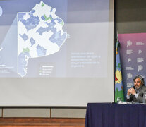 Mariano Lovelli durante última Audiencia pública en el Ministerio de Infraestructura. (Fuente: Prensa) (Fuente: Prensa) (Fuente: Prensa)