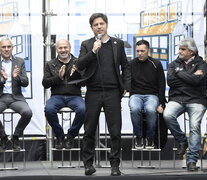 Kicillof junto a Cagliardi, Secco, Chancel y Correa en Ensenada.  (Fuente: Prensa) (Fuente: Prensa) (Fuente: Prensa)