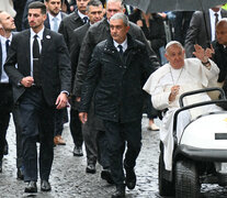 Bergoglio inició el jueves una visita de cuatro días a Luxemburgo y Bélgica (Fuente: AFP) (Fuente: AFP) (Fuente: AFP)