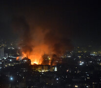 El bombardeo israelí en un suburbio al sur de Beirut produjo lamuerte de Nasralá. (Fuente: AFP) (Fuente: AFP) (Fuente: AFP)