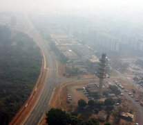 Los incendios ensombrecen a Brasil. (Fuente: NA) (Fuente: NA) (Fuente: NA)