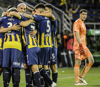 Los jugadores de Central festejaron en Rosario (Fuente: Fotobaires) (Fuente: Fotobaires) (Fuente: Fotobaires)