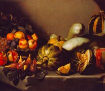 Caravaggio, &amp;quot;Naturaleza muerta con frutas&amp;quot; (1603) (Fuente: Archivo) (Fuente: Archivo) (Fuente: Archivo)