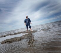 Ernesto Tabárez en el Río de la Plata (Fuente: Nora Lezano) (Fuente: Nora Lezano) (Fuente: Nora Lezano)