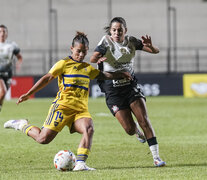 Las chicas de Boca y Corinthians quedaron a mano