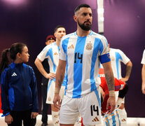 Pablo Taborda, capitán de la Selección Argentina de Futsal (Fuente: AFP) (Fuente: AFP) (Fuente: AFP)