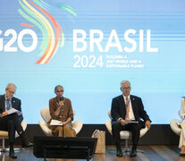 La ministra Marina Silva de Brasil en la reunión del G20. (Fuente: AFP) (Fuente: AFP) (Fuente: AFP)