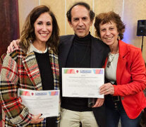 Cecilia Cabral, Guillermo Blanco y Laura Kornblihtt, los científicos. (Fuente: Gentileza) (Fuente: Gentileza) (Fuente: Gentileza)