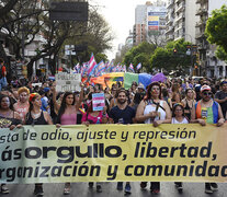 Las dos manos de avenida Pellegrini fue un mar de gente.