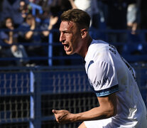 El grito de gol de Braian Romero, el máximo artillero del torneo (Fuente: Julio Mancini) (Fuente: Julio Mancini) (Fuente: Julio Mancini)