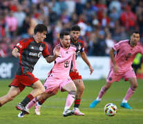 Messi entró en la segunda parte y las Garzas ganaron (Fuente: AFP) (Fuente: AFP) (Fuente: AFP)