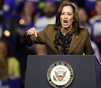 Acto de campaña de Kamala Harris en Las Vegas, estado de Nevada. (Fuente: EFE) (Fuente: EFE) (Fuente: EFE)