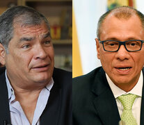 Rafael Correa y Jorge Glas, prohibidos en Estados Unidos. (Fuente: Bernardino Avila) (Fuente: Bernardino Avila) (Fuente: Bernardino Avila)